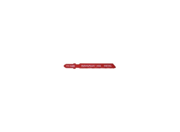 Rawlplug Jigsaw Blades For Metal Medium Pack 5