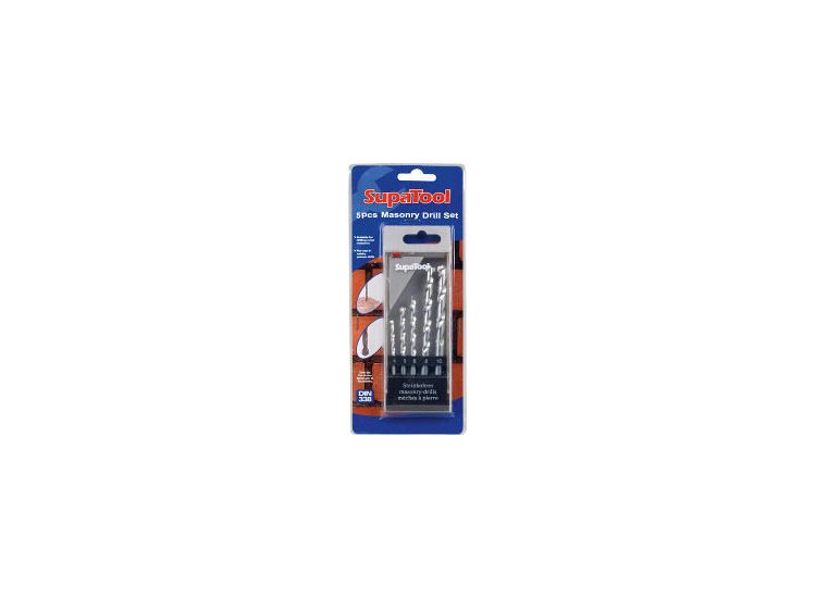 SupaTool Masonry Drill Bits 5 Piece