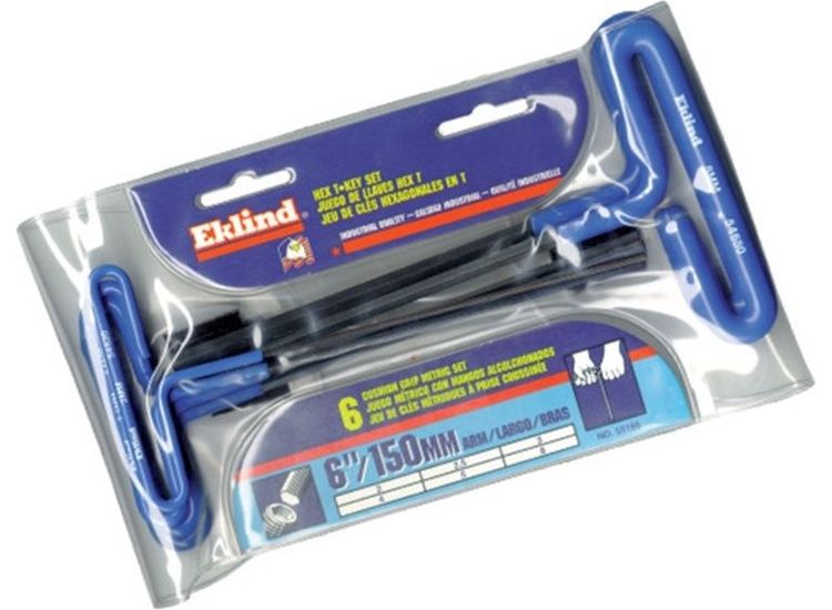 Eklind Metric Hex-T Key Set 6 Cushion Grip