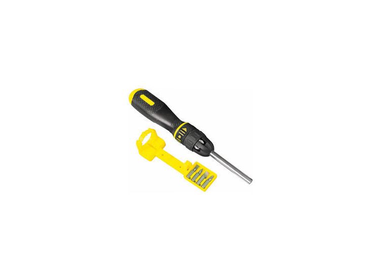 Stanley Multibit Ratchet Screwdriver + 10 Bits Number of Pieces - 11