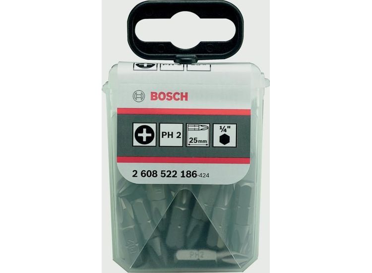 Bosch PH2 Screwdriver Bit Set 25 Pack