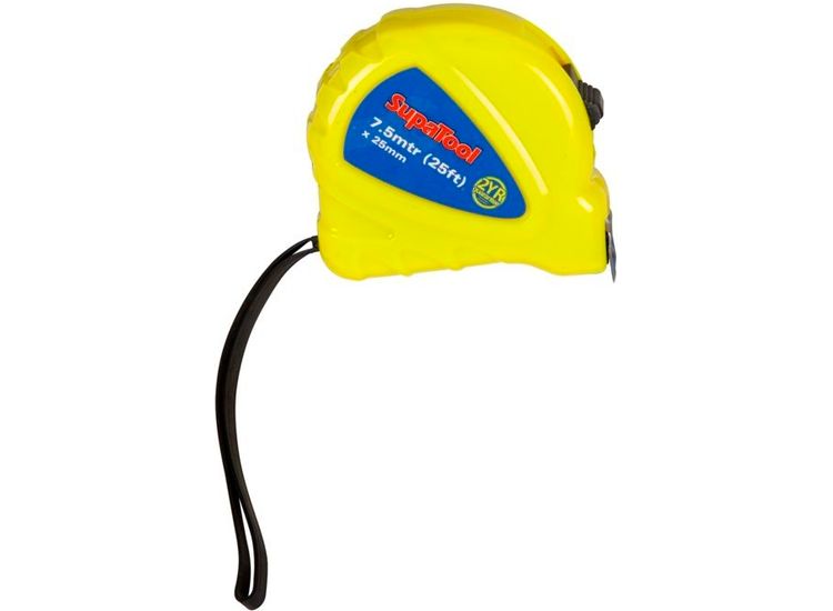 SupaTool Plastic Tape Measure 7.5m x 25mm