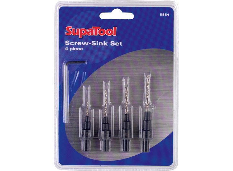 SupaTool Screw-Sink Set