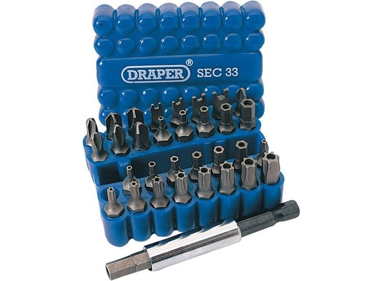 Draper Security Bit Set 33 Piece