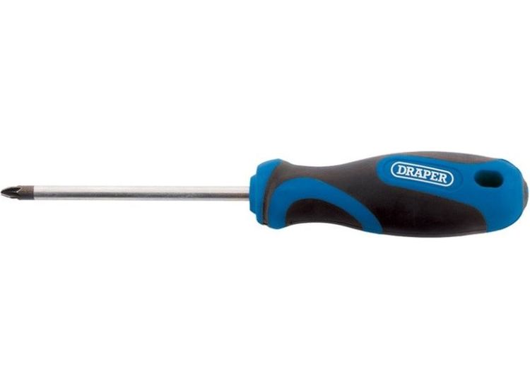 Draper Soft Grip Pozi Screwdriver No 0 x 75mm