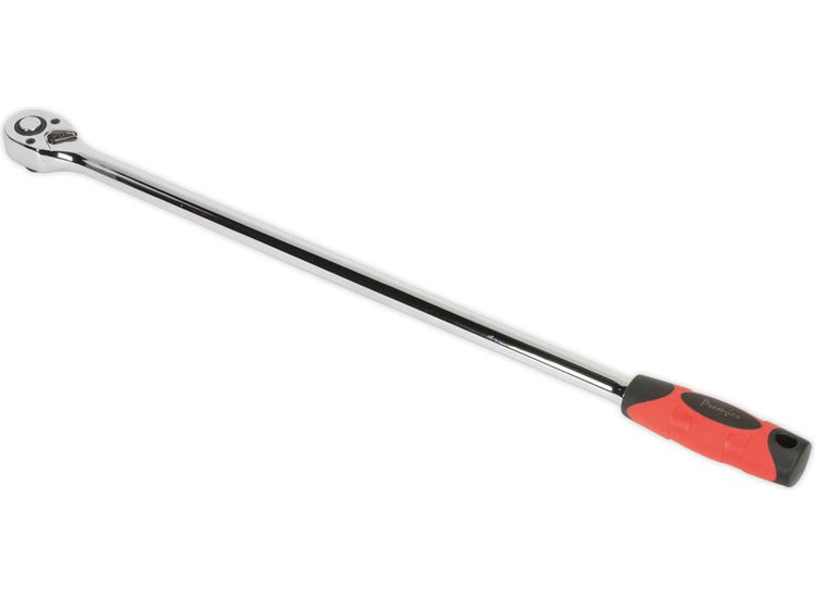 Sealey AK6695 Ratchet Wrench Extra-Long 600mm 1/2"Sq Drive