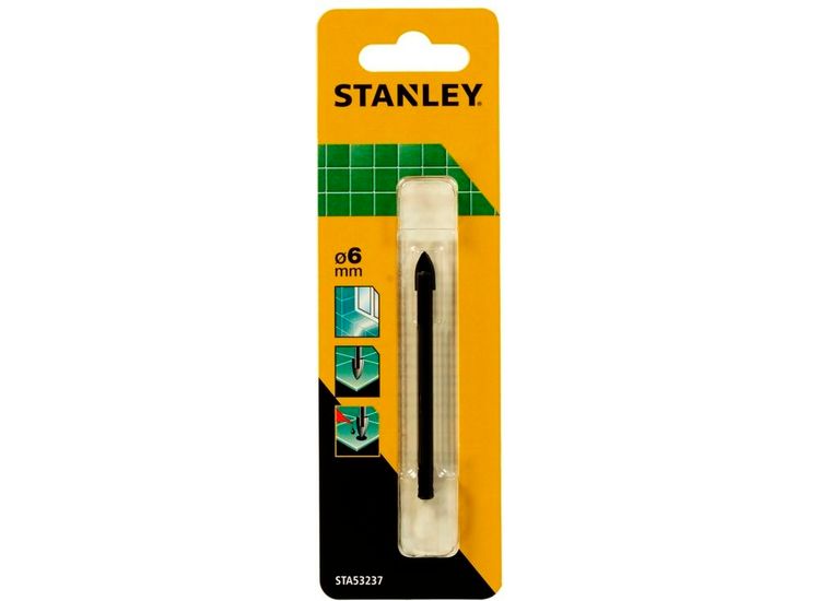 Stanley Tile &amp; Glass Drill Bit 6mm