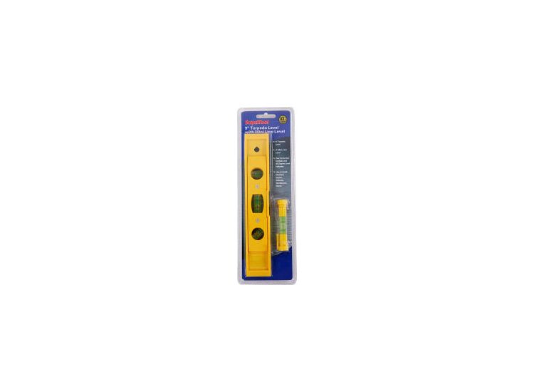 SupaTool Torpedo Level With Mini Line Level 9â€?/225mm