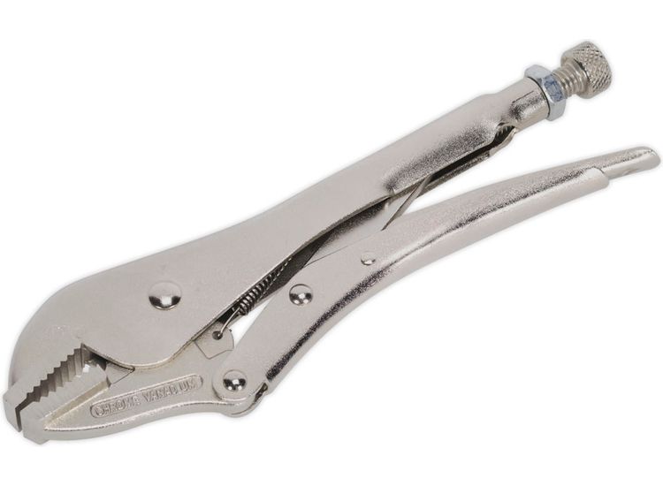Sealey AK6823 Locking Pliers Straight Jaws 230mm 0-45mm Capacity