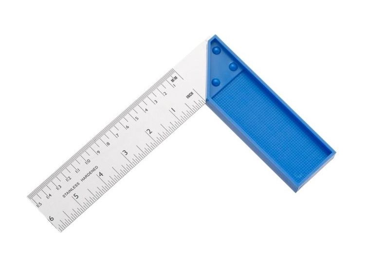 Fisher Try &amp; Mitre Square - English &amp; Metric Markings 6"/150mm