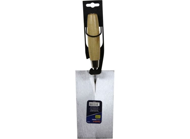 SupaTool Wooden Handle Trowel 180mm