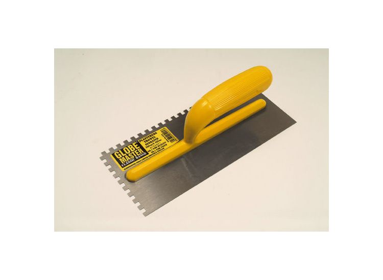 Worldwide Globemaster Worldwide Serrated Surface Trowel 280mmx120mm (11"x4.3/4")