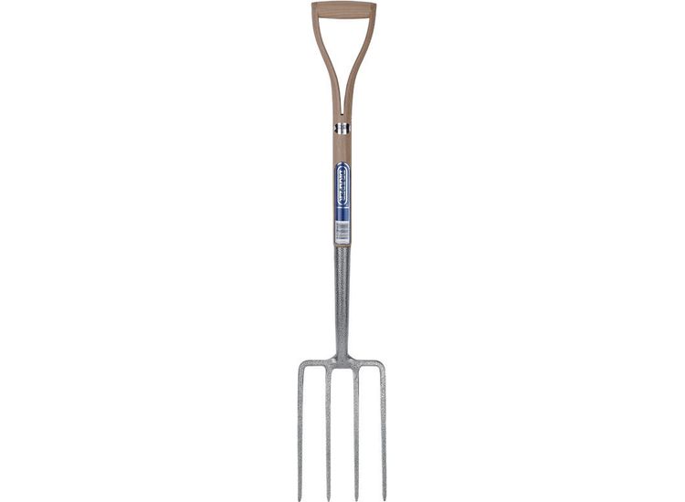Draper 14301 Carbon Steel Garden Fork with Ash Handle