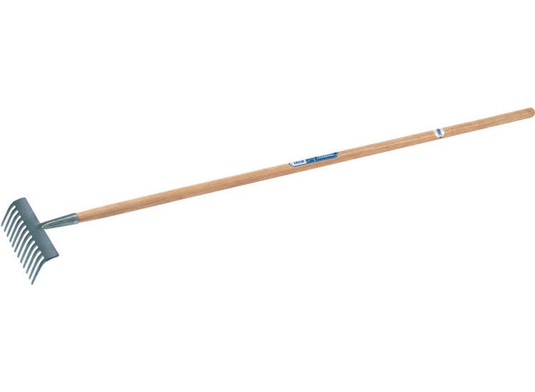 Draper 14306 Carbon Steel Garden Rake with Ash Handle