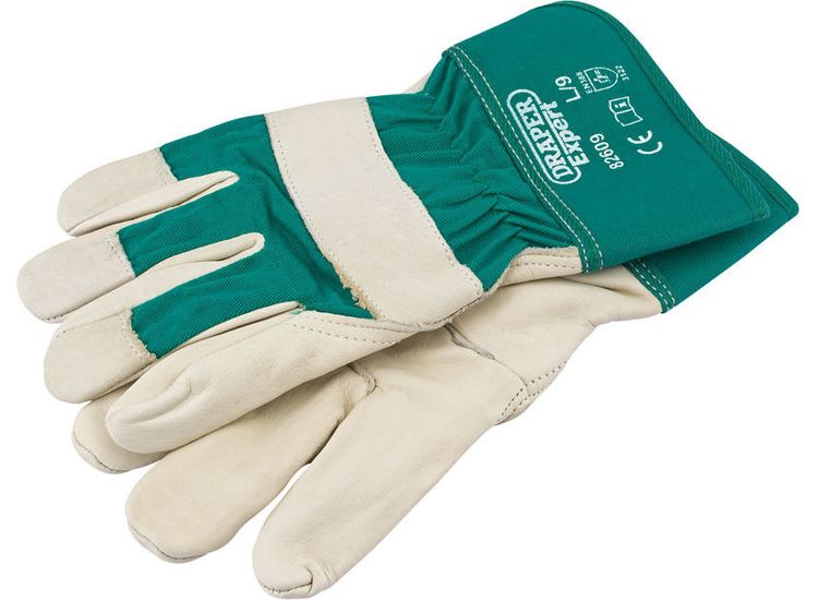 Draper Premium Leather Gardening Gloves