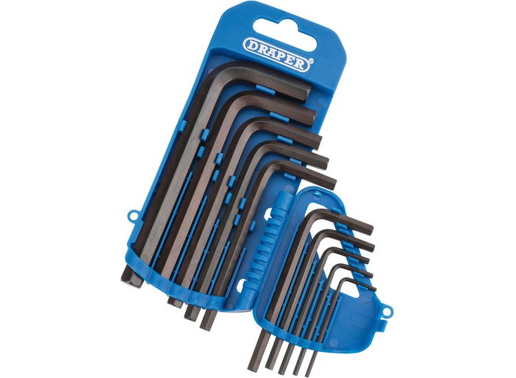 Draper 33687 Metric Hexagon Key Set (10 Piece)