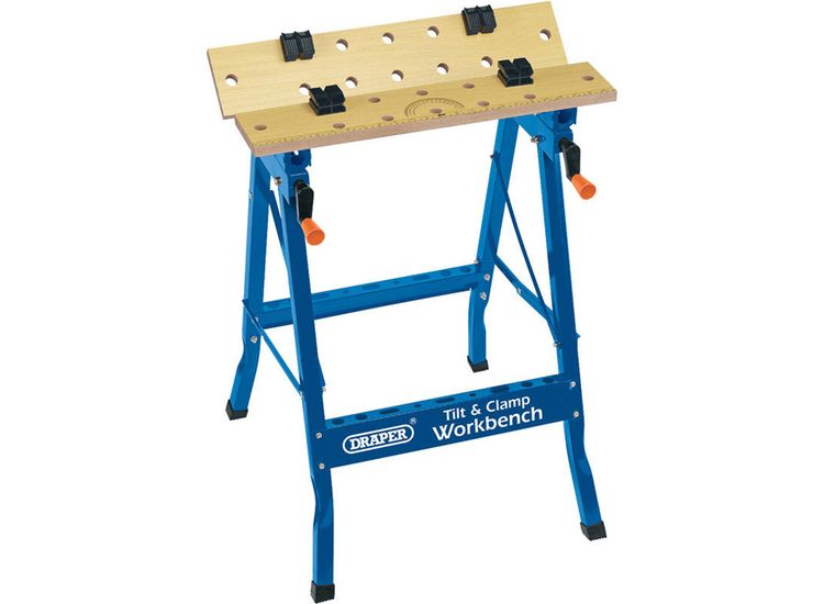 Draper 09951 600mm Tilt and Clamp Fold Down Workbench