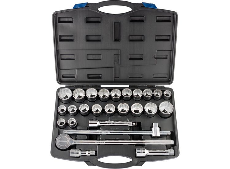 Draper 48329 3/4" Sq. Dr. Combined MM/AF Socket Set (26 Piece)
