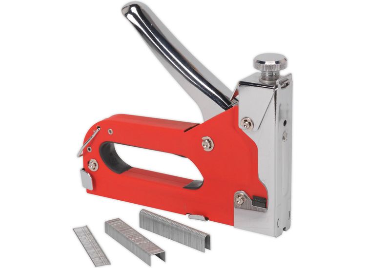 Sealey AK7061 Staple &amp; Nail Gun Heavy-Duty 4-14mm