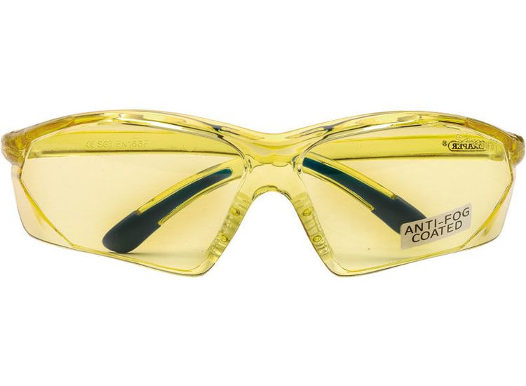 Draper 02935 Yellow Anti-Mist Glasses