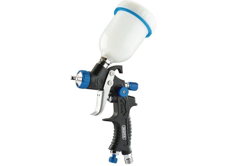 Draper 09709 100ml Gravity Feed HVLP Composite Body Air Spray Gun