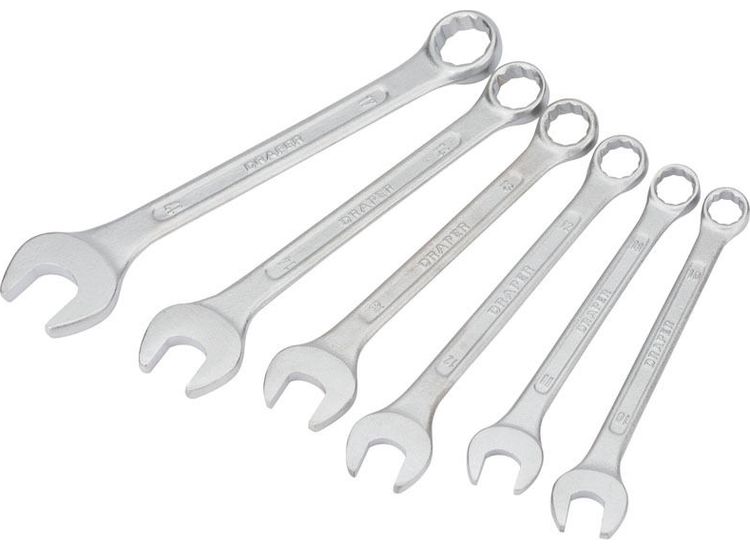 Draper 68479 Metric Combination Spanner Set (6 piece)