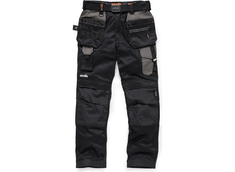 Scruffs Pro Flex Holster Trousers Black