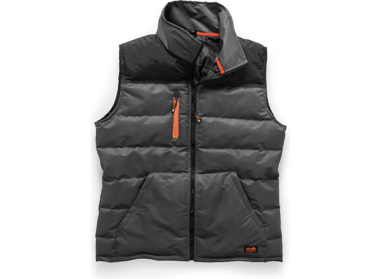 Scruffs Worker Bodywarmer (Black and Charcoal)