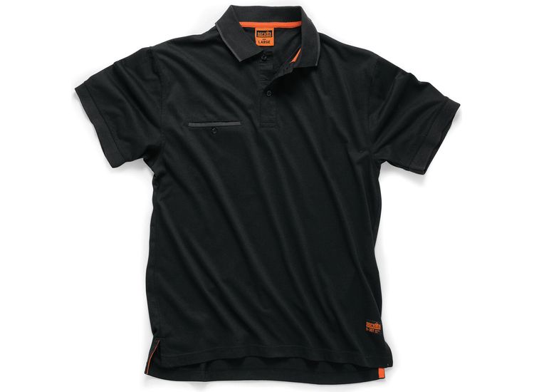 Scruffs Worker Polo (black)