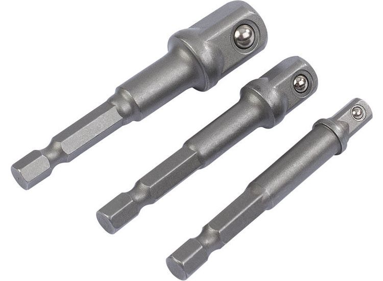 Draper 00005 1/4" Hex. x 1/4" and 3/8" Square Drive Adaptors