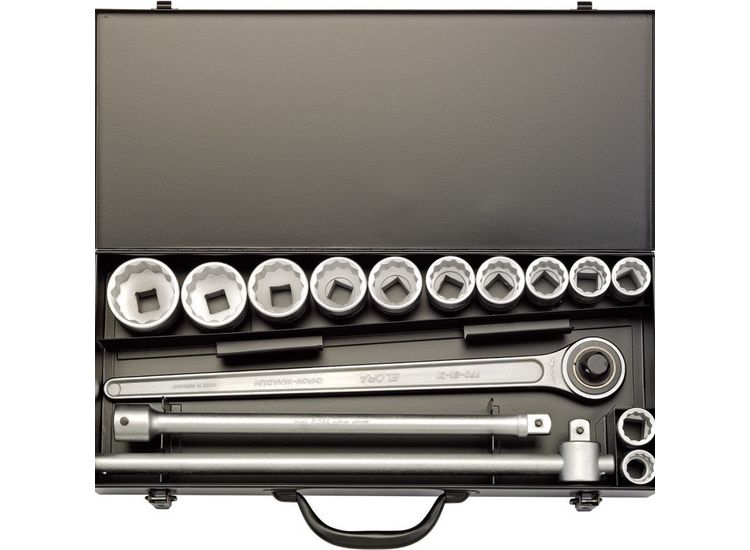 Draper 00369 3/4" Square Drive Imperial Socket Set (15 Piece)