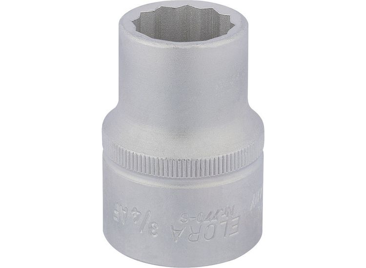 Elora 00434 3/4" 3/4" Square Drive Bi-Hexagon Socket