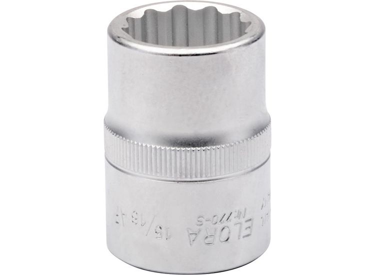 Elora 00468 15/16" 3/4" Square Drive Bi-Hexagon Socket