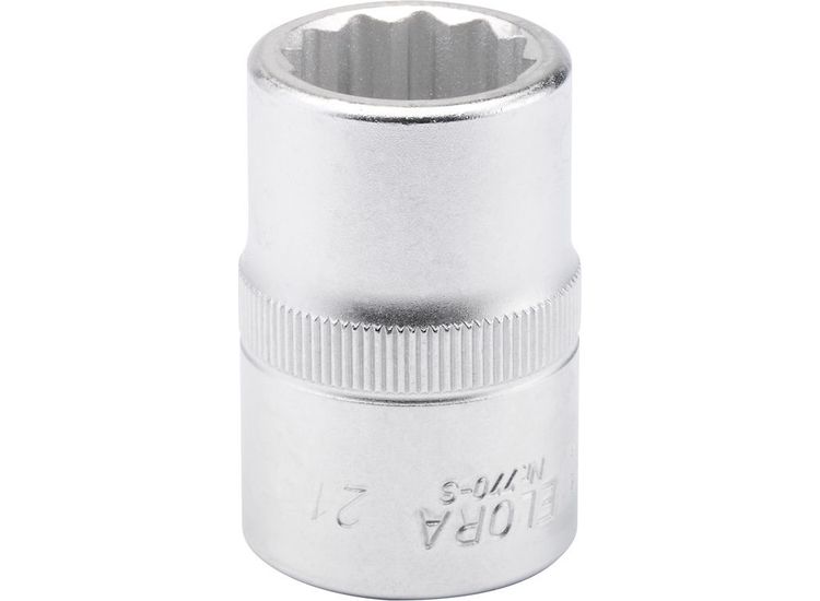 Elora 00690 21mm 3/4" Square Drive Bi-Hexagon Socket