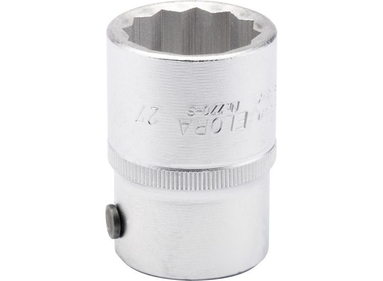 Elora 00757 27mm 3/4" Square Drive Bi-Hexagon Socket