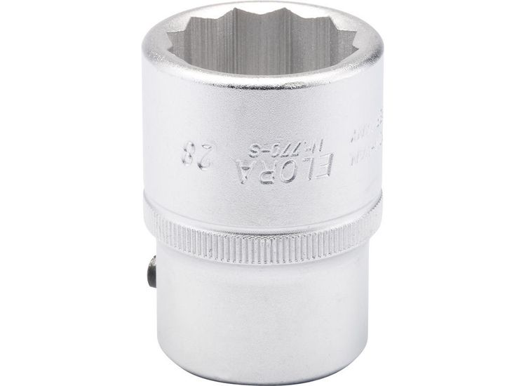 Elora 00765 28mm 3/4" Square Drive Bi-Hexagon Socket