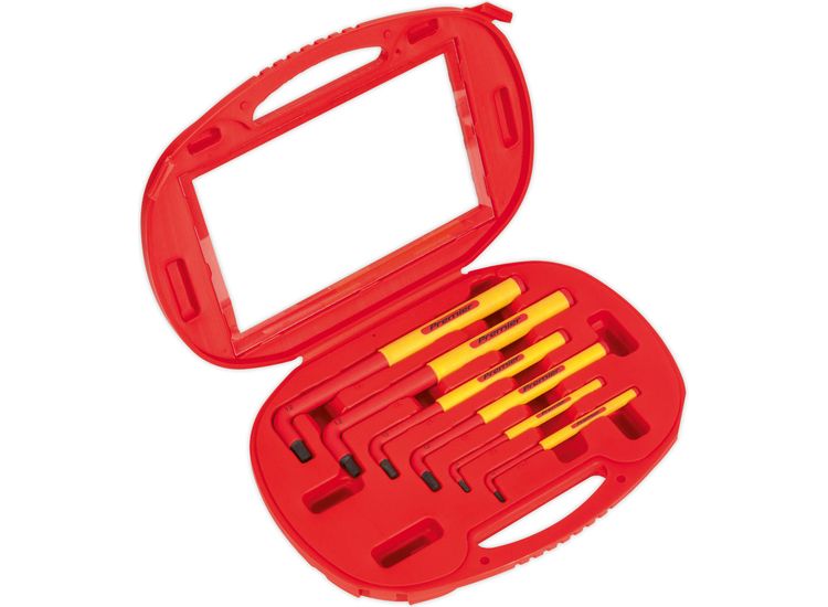 Sealey AK7177 Hex Key Set 6pc Extra-Long VDE