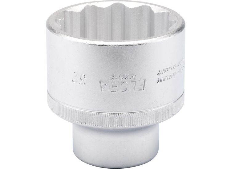 Elora 00872 52mm 3/4" Square Drive Bi-Hexagon Socket