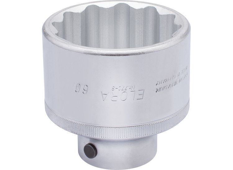 Elora 00905 60mm 3/4" Square Drive Bi-Hexagon Socket