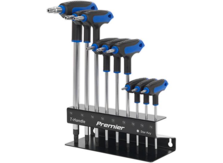 Sealey AK7196 TRX-Star* Key Set 9pc T-Handle
