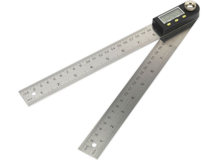 Sealey AK7200 Digital Angle Rule 200mm(8")