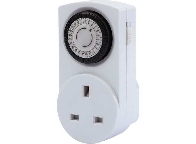 Draper 02118 24 Hour Mechanical Timers (Pack of 3)