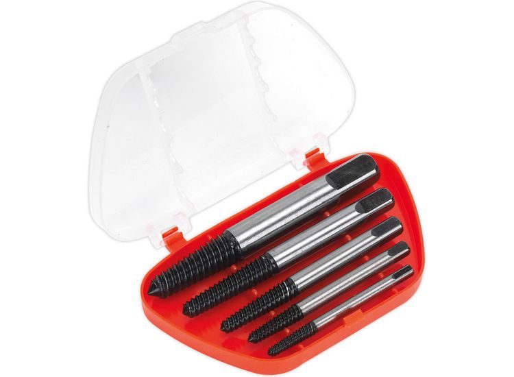 Sealey AK722 Screw Extractor Set 5pc Helix Type