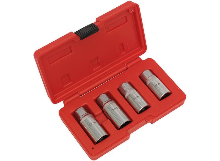 Sealey AK723 Stud Extractor Set 4pc 1/2"Sq Drive Metric