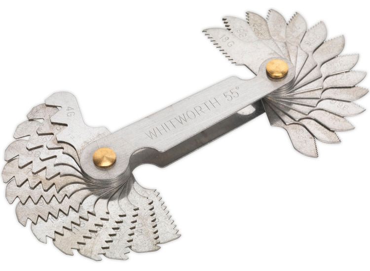 Sealey AK72SPG Screw Pitch Gauge Set 30pc UNC-UNF