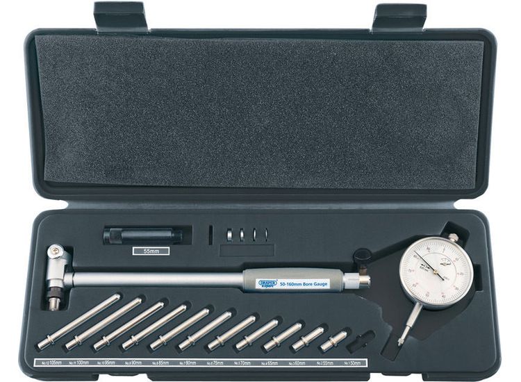 Draper 02753 Expert 50-160mm Bore Gauge Set