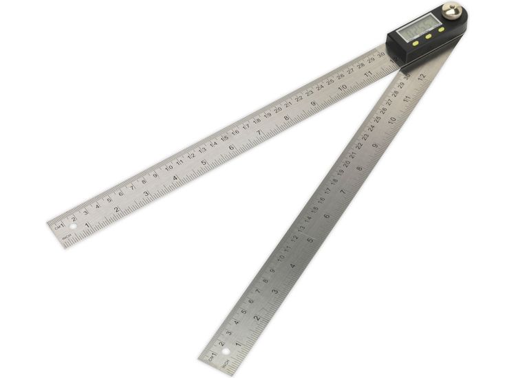 Sealey AK7300 Digital Angle Rule 300mm(12")