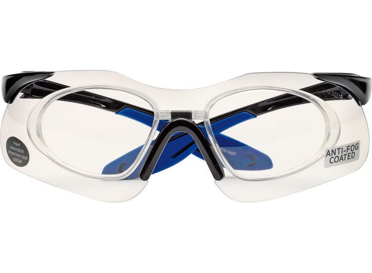 Draper 03019 RX Insert Clear Anti-Mist Glasses