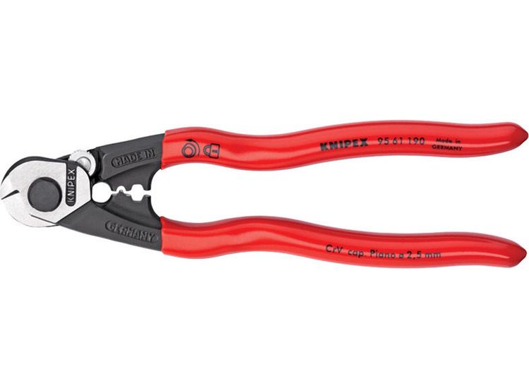 Draper 03047 Knipex 190mm Forged Wire Rope Cutters