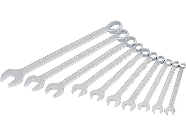 Draper 03082 Long Metric Combination Spanner Set (10 Piece)